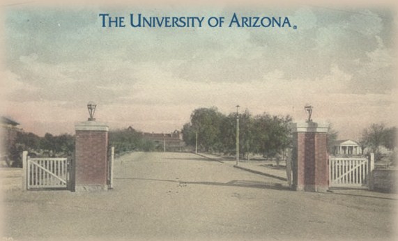 University of Arizona - UofA - Original Campus Gate 