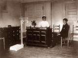 doctors waiting room 1890's photo